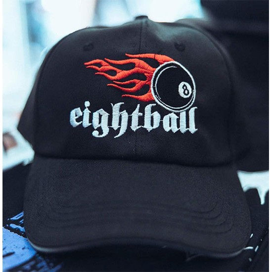 Eightball Μαύρο Καπέλο - Eightball Logo new Eightball Μαύρο Καπέλο - Eightball Logo new