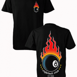Eightball Black T-shirt - Classic 3