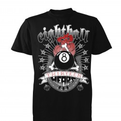 Eightball Black T-shirt - 13 years