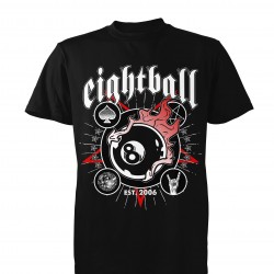 Eightball Black T-shirt - Classic 2