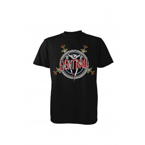 Eightball Black T-shirt - Slayer